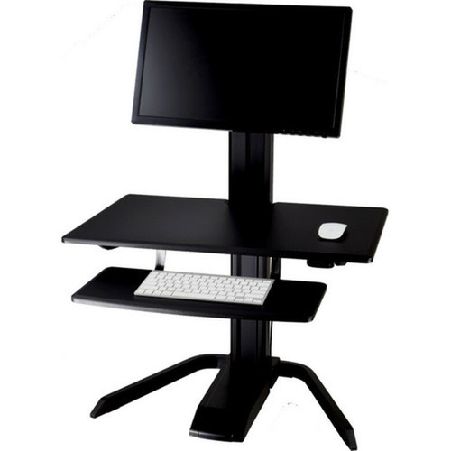 Amer Sit-Stand Integrated Desk Workstation - 3307 lb 15000 g Load Capacity - 4038 102560 mm Height x 2835 720 mm Width x - AMRCP100