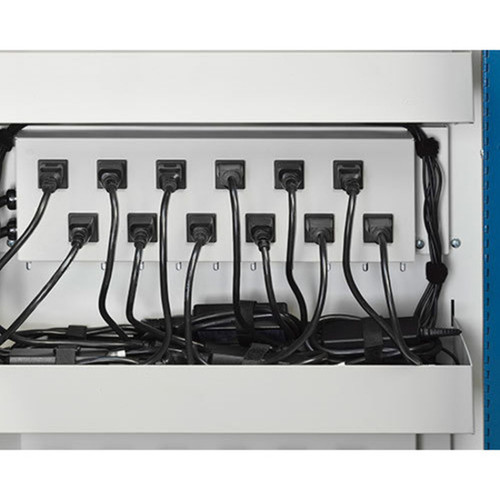 Bretford Core M Carts - 2 Shelf - 4 Casters - 253 Width x 265 Depth x 414 Height - For 24 Devices CORE24MS-90D