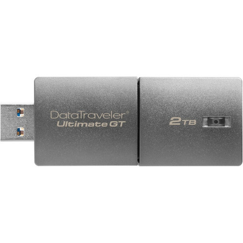 Kingston 2TB DataTraveler Ultimate GT USB 31 Flash Drive - 2 TB - USB 31 - Silver - 5 Year Warranty - 1  Pack DTUGT2TB