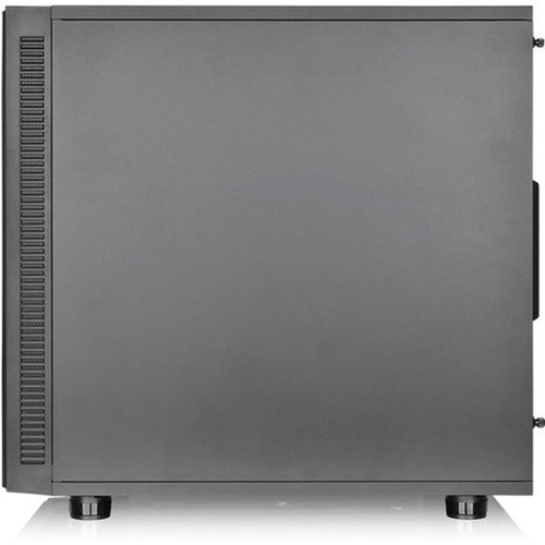 Thermaltake Suppressor F31 Tempered Glass Edition Mid Tower Chassis - Mid-tower - Black - SPCC Tempered Glass - 5 x Bay - Mini ITX - CA-1E3-00M1WN-03