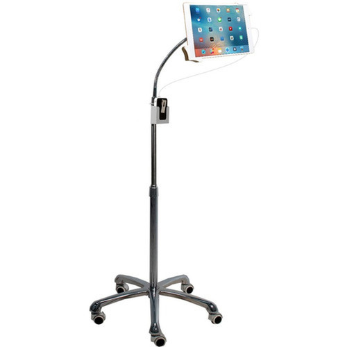 CTA Digital Heavy-Duty Gooseneck Floor Stand for 7-13 Inch Tablets including iPad 102-inch 7th 8th 9th Generation - Up to 13 - PAD-HFS