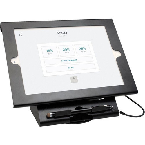 CTA Digital Dual Security Compact Kiosk iPad iPad Air iPad Pro 97 - Black PAD-DSCK