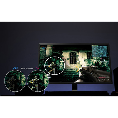 LG 24MP59G-P 24 Class Full HD LCD Monitor - 169 - Black - 238 Viewable - In-plane Switching IPS Technology - LED Backlight - x - 24MP59G-P