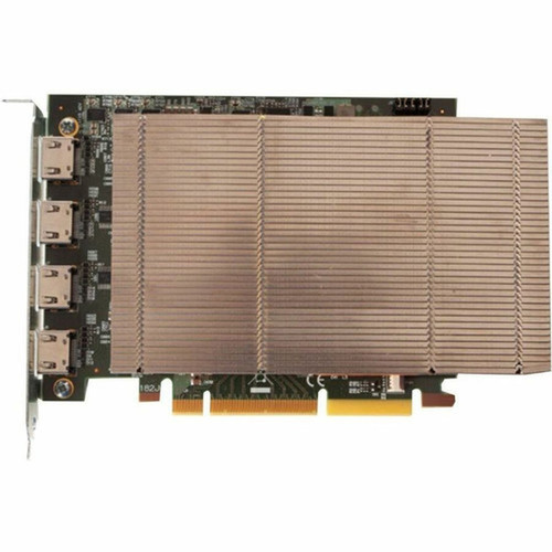 Black Box Video Wall Processor Capture Card - HDDVI with Splitter Cables 4-Channel - Functions Audio Capturing Video Capturing - VCC-HD-4-D