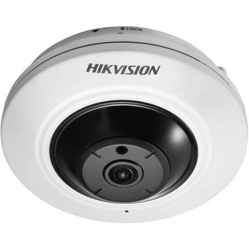 Hikvision DS-2CD2935FWD-IS 3 Megapixel Network Camera - Color - Fisheye - 2625 ft 8 m - H264 MJPEG H264 H265 H265 - 2048 DS-2CD2935FWD-IS