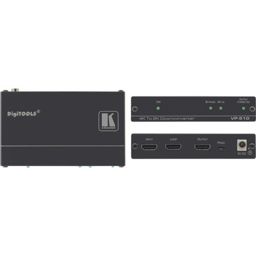 Kramer 4K to 2K Down-Converter - 4096 x 2160 - Rack-mountable VP-510