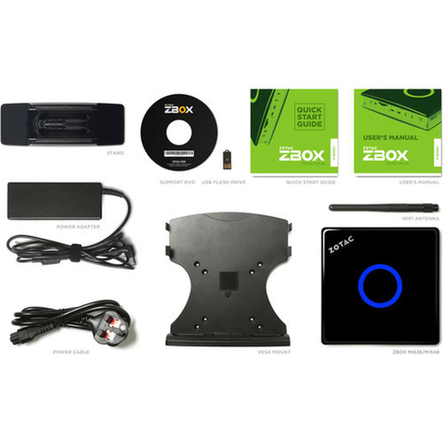 Zotac ZBOX M ZBOX-MI548-U Desktop Computer - Intel Core i5 7th Gen i5-7200U - Mini PC - Intel HD Graphics 620 DDR4 SDRAM ZBOX-MI548-U