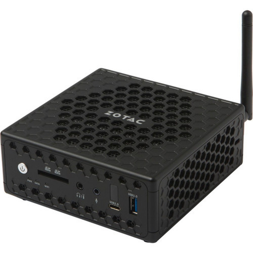 Zotac ZBOX nano C ZBOX-CI327NANO-U Desktop Computer - Intel Celeron N3450 - Mini PC - Intel HD Graphics 500 DDR3L SDRAM ZBOX-CI327NANO-U