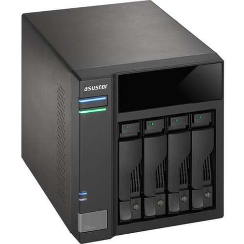 ASUSTOR AS6004U NAS Storage Capacity Expander - 4 x HDD Supported - 40 TB Supported HDD Capacity - Serial ATA600 Controller - RAID - AS6004U