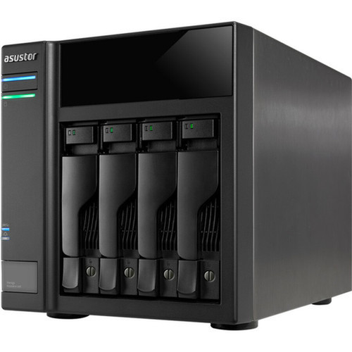 ASUSTOR AS6004U NAS Storage Capacity Expander - 4 x HDD Supported - 40 TB Supported HDD Capacity - Serial ATA600 Controller - RAID - AS6004U