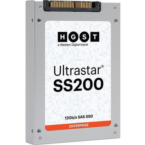 HGST Ultrastar SS200 SDLL1MLR-032T-CCA1 320 TB Solid State Drive - 25 Internal - SAS 12Gbs SAS - Server Device Supported - 1800 0TS1388