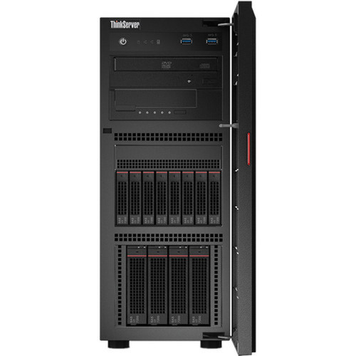 Lenovo ThinkServer TS460 70TT0025UX 4U Tower Server - 1 Xeon E3-1240 v6 370 GHz - 8 GB RAM - Serial ATA600 Controller - 1 Processor 70TT0025UX