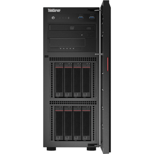Lenovo ThinkServer TS460 70TT0025UX 4U Tower Server - 1 Xeon E3-1240 v6 370 GHz - 8 GB RAM - Serial ATA600 Controller - 1 Processor 70TT0025UX