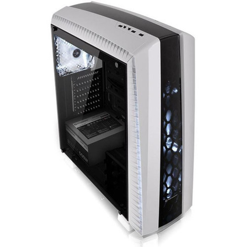 Thermaltake Versa N27 Computer Case - Mid-tower - Black White - SPCC - 6 x Bay - ATX Micro ATX Mini ITX Motherboard Supported - 5 x CA-1H6-00M6WN-02