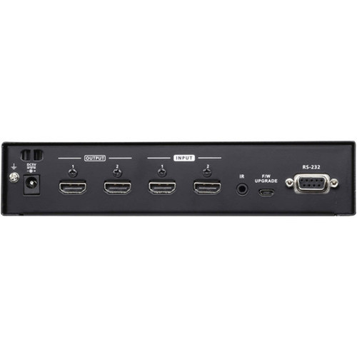 ATEN 2x2 4K HDMI Matrix Switch - 4096 x 2160 - 4K - 2 x 2 - Display Computer Camcorder Set-top Box DVD Player Blu-ray Disc Home - VM0202H