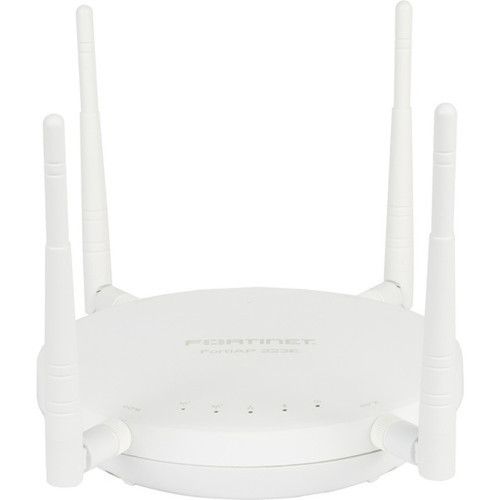 Fortinet FortiAP 223E IEEE 80211ac 124 Gbits Wireless Access Point - 5 GHz 240 GHz - 1 x Internal Antennas - 4 x External - - 1 FAP-223E-I