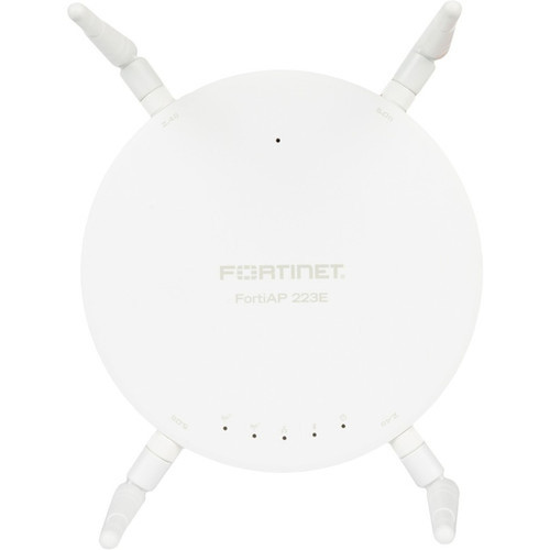 Fortinet FortiAP 223E IEEE 80211ac 124 Gbits Wireless Access Point - 5 GHz 240 GHz - 1 x Internal Antennas - 4 x External - - 1 FAP-223E-I