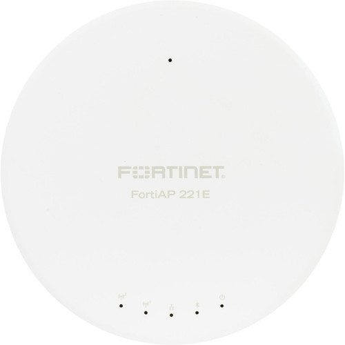 Fortinet FortiAP 221E Dual Band IEEE 80211ac 1178 Gbits Wireless Access Point - Indoor - 240 Hz 5 Hz - 4 x Internal Antennas - FAP-221E-F