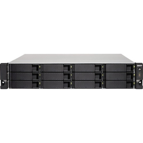 QNAP High-performance Quad-core NAS with Dual 10GbE SFP Ports - AMD R-Series RX-421ND Quad-core 4 Core 210 GHz - 12 x HDD - 12 x - TS-1273U-16G-US
