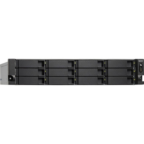 QNAP High-performance Quad-core NAS with Dual 10GbE SFP Ports - AMD R-Series RX-421ND Quad-core 4 Core 210 GHz - 12 x HDD - 12 x - TS-1273U-16G-US