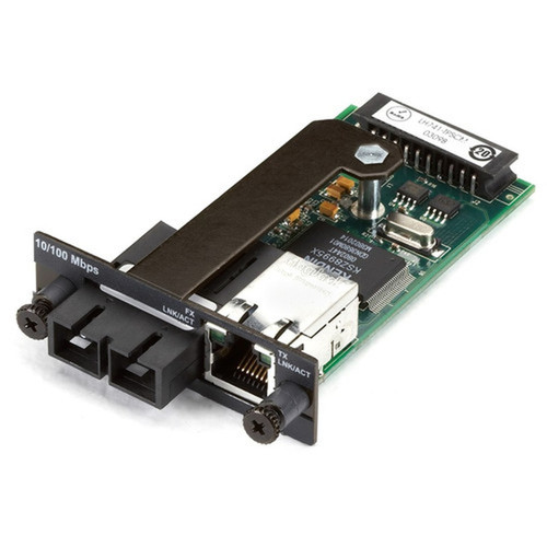 Black Box Modular Media Converter Fast Ethernet Multimode 1310nm 2km SC - 1 x Network RJ-45 - 1 x SC Ports - Multi-mode - 005 mil - LH741-TPSCM