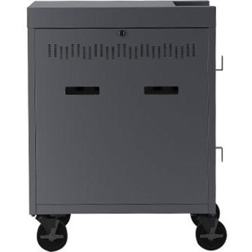 Bretford CUBE Cart - 2 Shelf - Push Handle Handle - 4 Casters - Steel Polypropylene - 30 Width x 265 Depth x 375 Height - - For TVC32PAC-KEYC