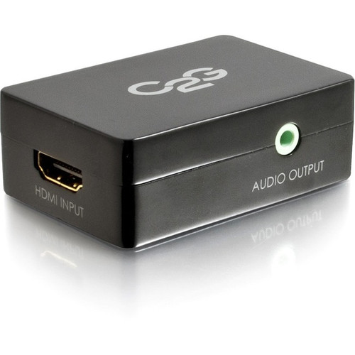 C2G Pro HDMI to VGA and Audio Adapter Converter - 1 x HDMI Female Digital Audio/Video - 1 x HD-15 Female VGA, 1 x Mini-phone Audio - (Fleet Network)