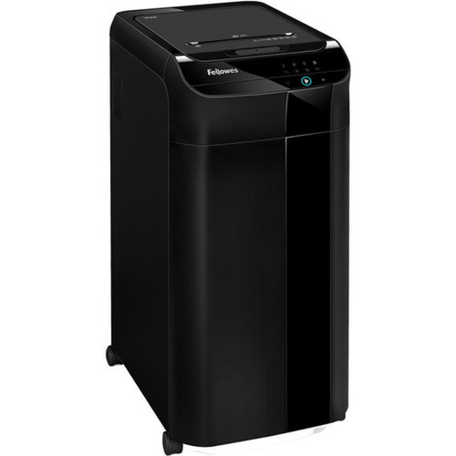 Fellowes AutoMaxtrade 350C Auto Feed Shredder - Non-continuous Shredder - Cross Cut - 350 Per Pass - for shredding Staples Paper - 4964001