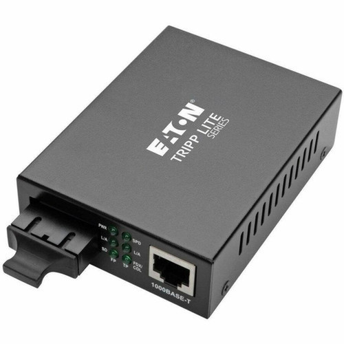 Tripp Lite by Eaton N785-INT-SC TransceiversMedia Converter - 1 x Network RJ-45 - 1 x SC Ports - DuplexSC Port - Multi-mode - 005 N785-INT-SC