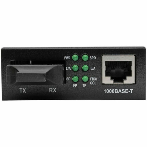 Tripp Lite by Eaton N785-INT-SC TransceiversMedia Converter - 1 x Network RJ-45 - 1 x SC Ports - DuplexSC Port - Multi-mode - 005 N785-INT-SC