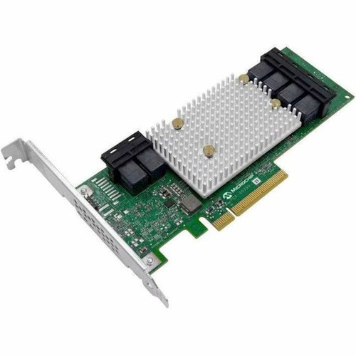 Microchip Adaptec SmartHBA 2100-24i Single - 12Gbs SAS - PCI Express 30 x8 - Plug-in Card - RAID Supported - 0 1 10 5 RAID Level 2301600-R