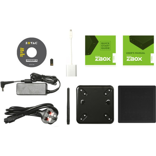 Zotac ZBOX nano M ZBOX-MI549NANO-U Desktop Computer - Intel Core i5 7th Gen i5-7300U - Mini PC - Intel HD Graphics 620 DDR4 SDRAM ZBOX-MI549NANO-U