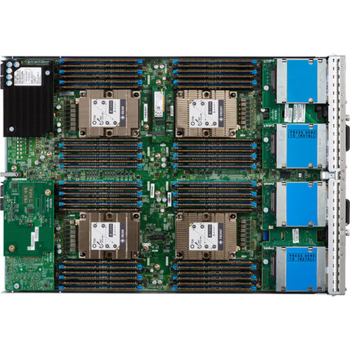 Cisco Barebone System - Blade - 4 x Processor Support - Intel C620 Chip - DDR4 SDRAM DDR4-2666PC4-21300 Maximum RAM Support - 48 - - UCSB-B480-M5