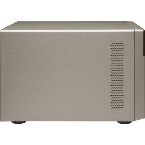 QNAP Powerful NAS with AMD RX-421BD Quad-Core APU and PCIe Expandability - R-Series RX-421BD Quad-core 4 Core 210 GHz - 6 x HDD - 8 TVS-673E-8G-US