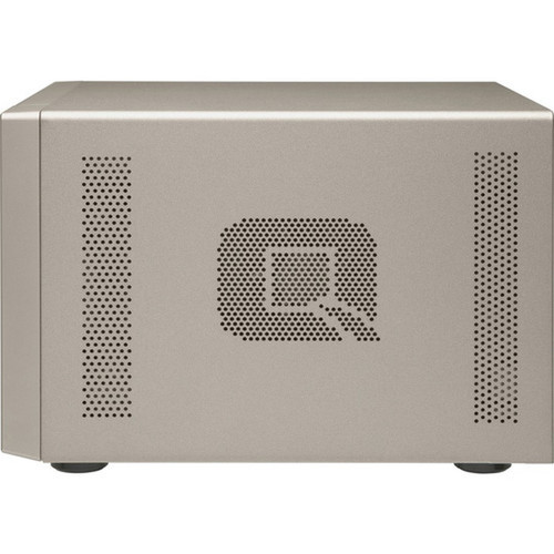 QNAP Powerful NAS with AMD RX-421BD Quad-Core APU and PCIe Expandability - R-Series RX-421BD Quad-core 4 Core 210 GHz - 6 x HDD - 8 TVS-673E-8G-US