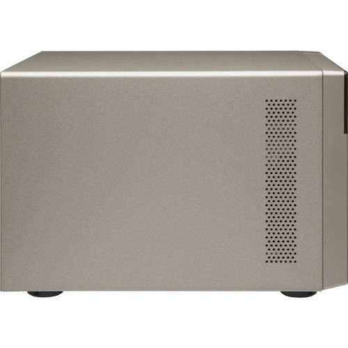 QNAP Powerful NAS with AMD RX-421BD Quad-Core APU and PCIe Expandability - AMD R-Series RX-421BD Quad-core 4 Core 210 GHz - 6 x HDD TVS-673E-4G-US