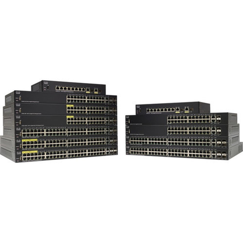 Cisco SF350-24 24-Port 10 100 Managed Switch - 24 Ports - Manageable - 10100Base-T - 3 Layer Supported - Twisted Pair - - Lifetime SF350-24-K9-NA