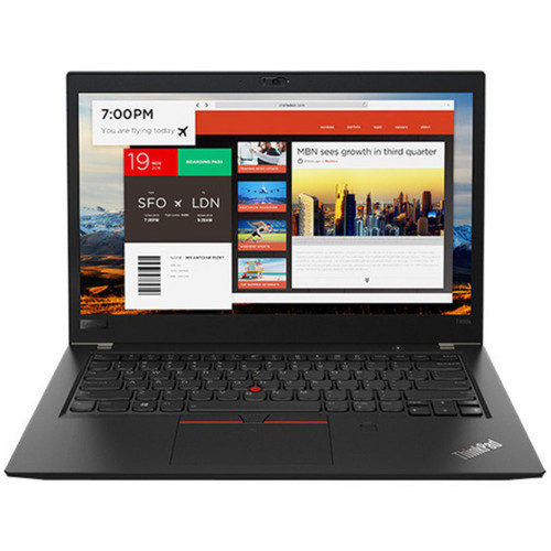 Lenovo ThinkPad T480s 20L7001YCA 14 Notebook - Intel Core i7 8th Gen i7-8650U - 16 GB - 512 GB SSD - French Keyboard - Black - 2560 x 20L7001YCA