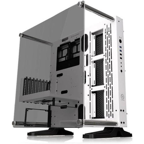 Thermaltake Core P3 TG Computer Case - Open Frame - Snow White - Tempered Glass SPCC - 2 x Bay - 0 - ATX Mini ITX Micro ATX - 3 x CA-1G4-00M6WN-05