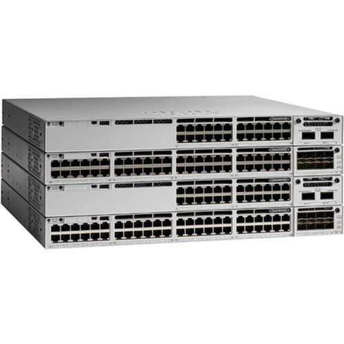Cisco Catalyst 9300-24P-E Switch - 24 Ports - Manageable - Gigabit Ethernet - 101001000Base-T - 2 Layer Supported - 715 W Power - - C9300-24P-1E