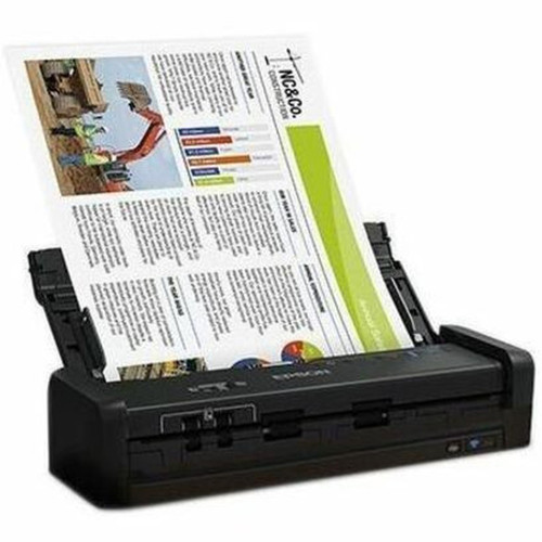 Epson WorkForce ES-300W Cordless Sheetfed Scanner - Refurbished - 600 dpi Optical - 48-bit Color - 24-bit Grayscale - 25 ppm Mono - B11B242201-N