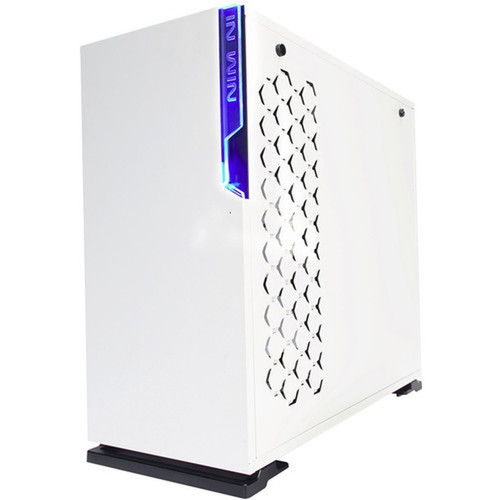 In Win 101-WHITE Computer Case - Mid-tower - White - SECC Acrylonitrile Butadiene Styrene ABS Tempered Glass - 4 x Bay - ATX ATX 101 WHITE