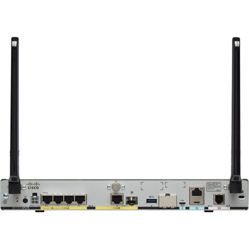Cisco Wi-Fi 5 IEEE 80211ac Ethernet ADSL2 VDSL2 Cellular Wireless Integrated Services Router - 4G - LTE 700 LTE 800 LTE 850 - C1117-4PLTEEA