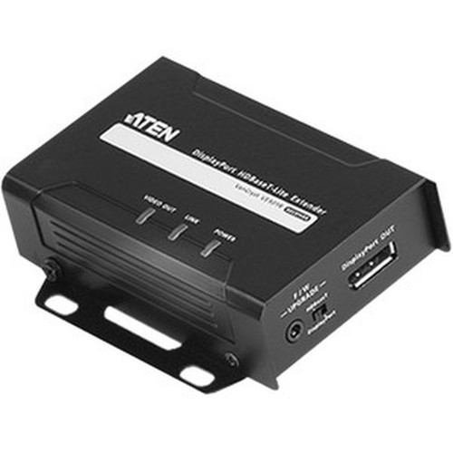 ATEN DisplayPort HDBaseT-Lite Receiver 4K40m 1080p70m - 1 Output Device - 22966 ft 70000 mm Range - 1 x Network RJ-45 - - 4K VE901R