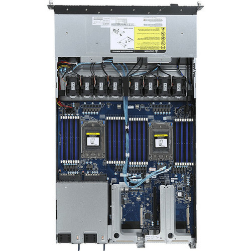 Gigabyte R181-Z91 Barebone System - 1U Rack-mountable - Socket SP3 - 2 x Processor Support - AMD Chip - 64 GB DDR4 SDRAM Maximum RAM - R181-Z91