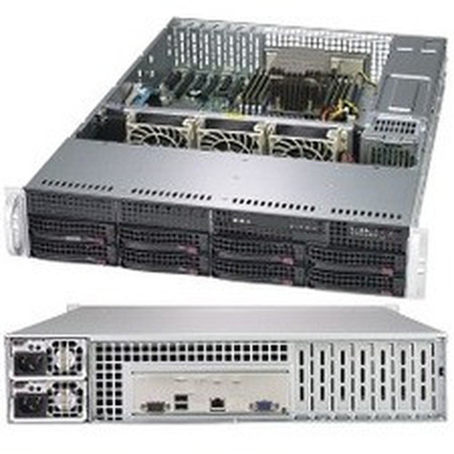 Supermicro A Server 2013S-C0R Server Barebone System - 2U Rack-mountable - Socket SP3 - 1 x Processor Support - AMD Chip - 1 TB DDR4 AS-2013S-C0R