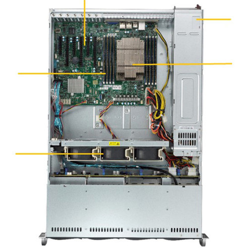 Supermicro A Server 2013S-C0R Server Barebone System - 2U Rack-mountable - Socket SP3 - 1 x Processor Support - AMD Chip - 1 TB DDR4 AS-2013S-C0R
