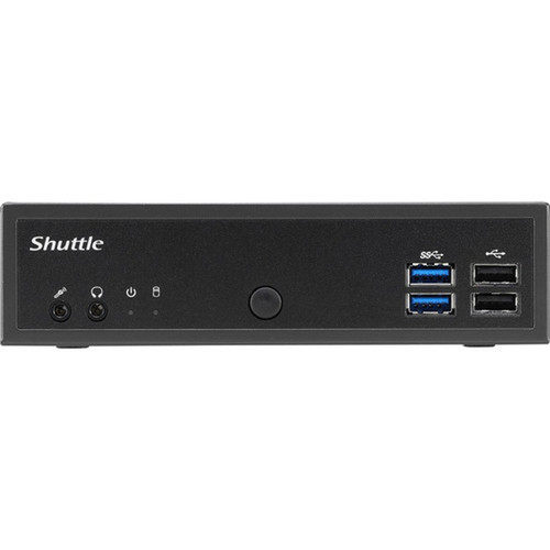 Shuttle XPC slim DH02U5 Desktop Computer - Intel Core i5 7th Gen i5-7200U - 8 GB - 120 GB SSD - Slim PC - Black - Windows 10 64-bit - DH02U5