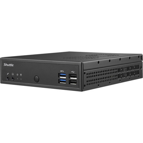 Shuttle XPC slim DH02U5 Desktop Computer - Intel Core i5 7th Gen i5-7200U - 8 GB - 120 GB SSD - Slim PC - Black - Windows 10 64-bit - DH02U5
