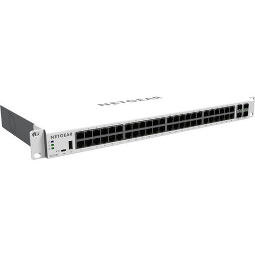 Netgear Insight Managed Smart Cloud Switch - 52 Ports - Manageable - 3 Layer Supported - 2 SFP Slots - Twisted Pair Optical Fiber - - GC752X-100NAS